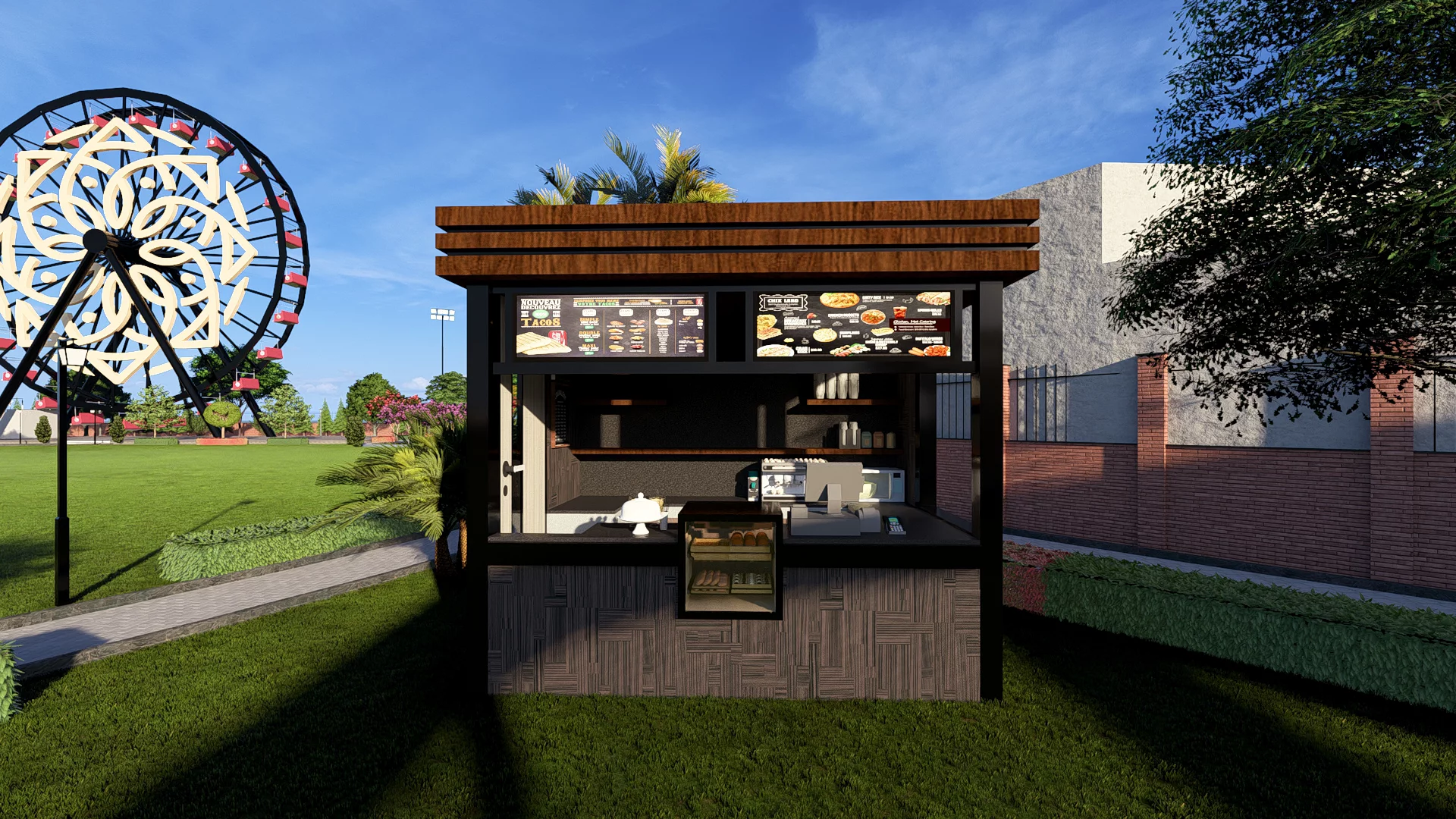 Aghaz Housing Park designed by Greenscapers